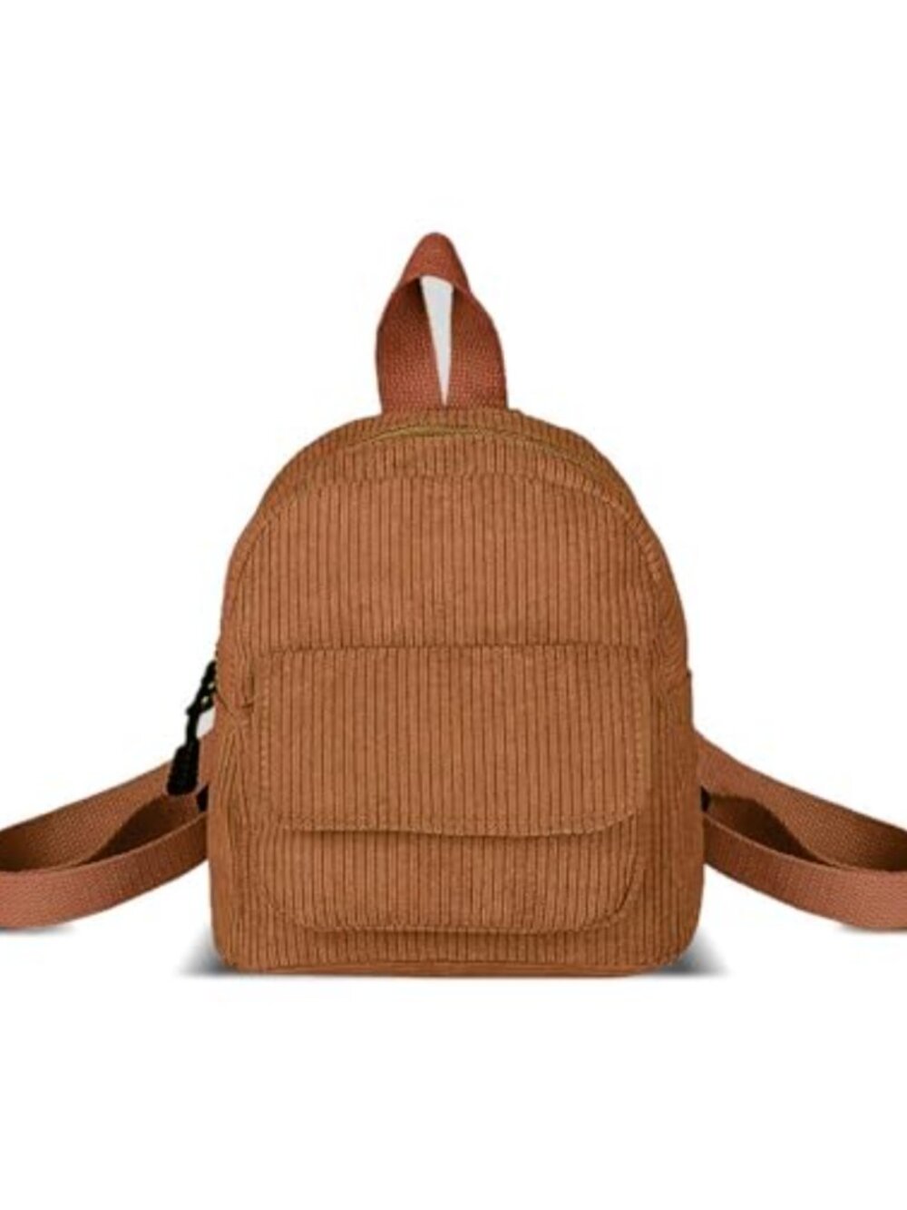 Corduroy Mini Backpack Purse Small Travel Backpack for Women